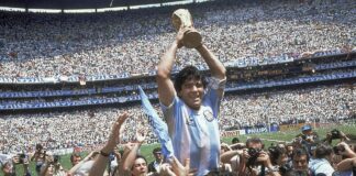 Soccer Legend Maradona- the top player of the 20th century