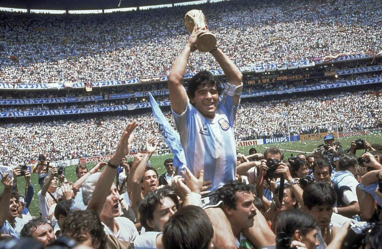 Soccer Legend Maradona- the top player of the 20th century