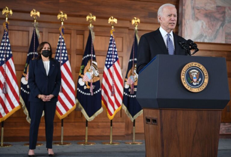 Biden, Harris condemn anti-Asian violence