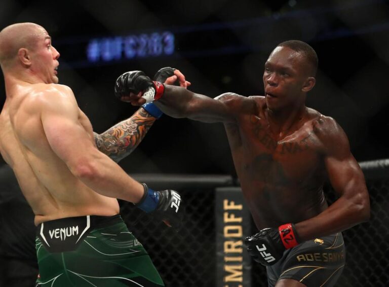 UFC 263 : Israel Adesanya defeats Vettori to retain middleweight title
