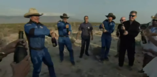 Jeff Bezos and crew return to Earth after historic spaceflight