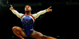 Team USA’s Simone Biles Returns to competition claims bronze in balance beam final