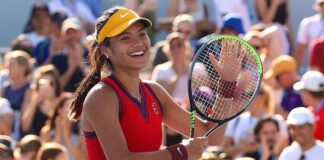 Teen Emma storms into US Open semi-finals after beating gold medal winner Bencic in straight sets