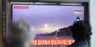 North Korea fired submarine-launched ballistic missile towards the Sea of Japan
