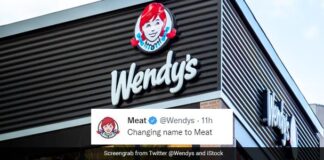 Burger chain Wendy’s changes its Twitter name to ‘Meat’ after Facebook becomes ‘Meta’