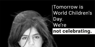 UNICEF Afghanistan goes black for World Children’s Day