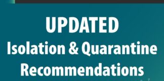 CDC Updates and Shortens Recommended time for COVID-19 Isolation and Quarantine
