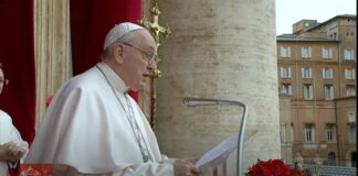 Pope Francis delivers ‘Urbi et Orbi’ address- Prays for peace dialogues