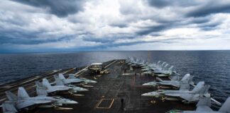 Seven US sailors injured in fighter jet F-35C landing mishap in South China Sea