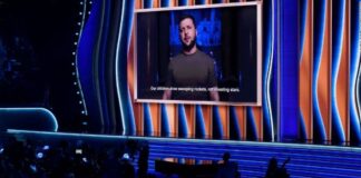 Zelensky makes appearance at the Grammys