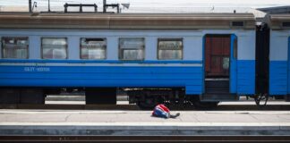 At least 39 killed by Russian strike on train station with evacuating civilians