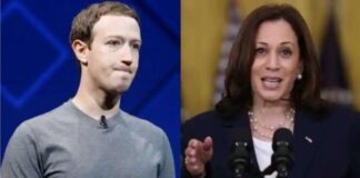 Russia bans VP Kamala Harris, Facebook head Mark Zuckerberg