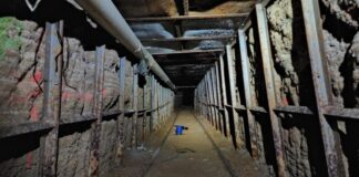 US authorities find drug smuggling tunnel at US-Mexican border