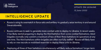Russia gradually seizes territory around Sievierodonetsk — UK intelligence