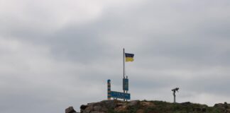 Ukrainian military raises Its flag over Snake Island after Russia’s withdrawal
