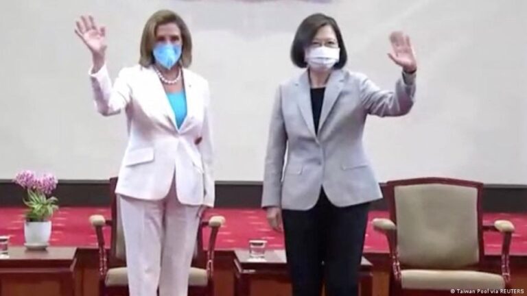 House Speaker Nancy Pelosi says the U.S. will not abandon Taiwan 