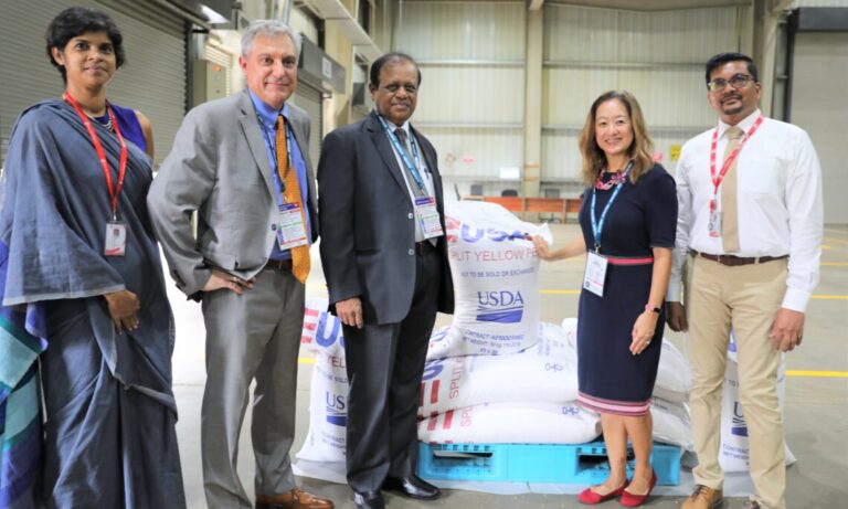 U.S. Donates 3,000 metric tons of food to feed Sri Lankan school children