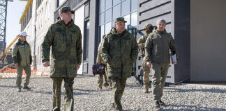 Russian defense minister Shoigu visits destroyed Ukraine city of Mariupol