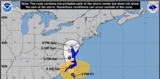 Virginia declares state of emergency as tropical storm threatens