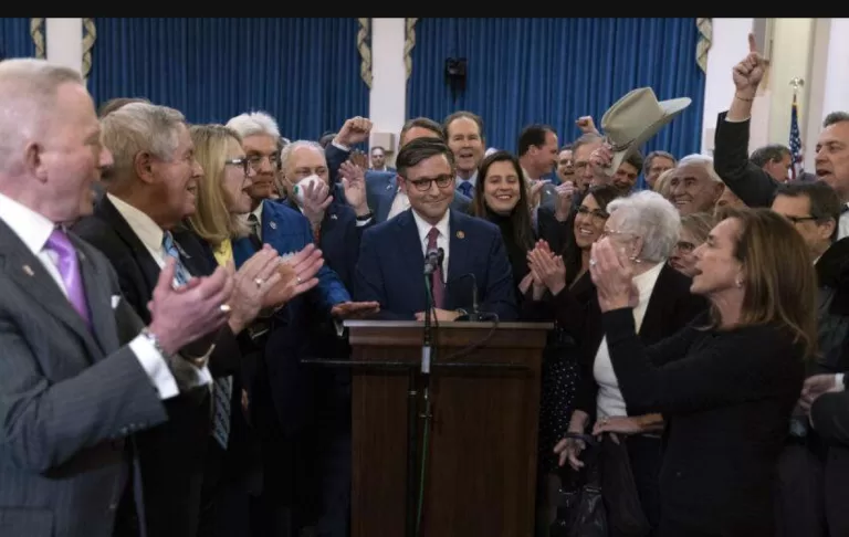 Mike Johnson elected as new House speaker, ending weeks of GOP turmoil