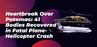 Heartbreak Over Potomac: 41 Bodies Recovered in Fatal Plane-Helicopter Crash