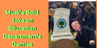 Musk’s Bold Joke on Education Department’s Demise