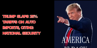 Trump Slaps 25% Tariffs on Auto Imports, Citing National Security