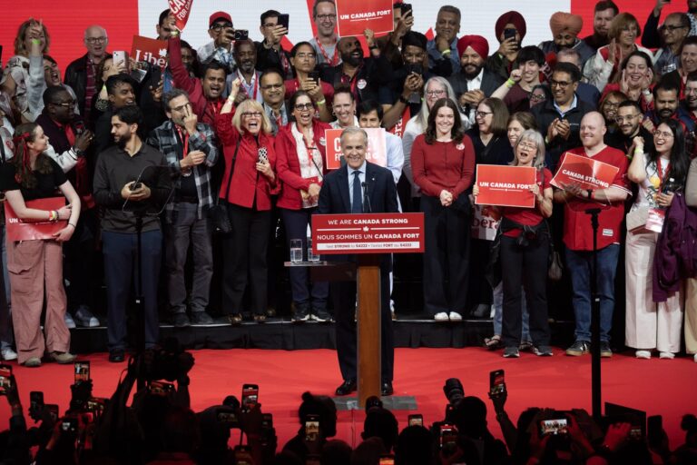 Mark Carney Declares Victory as Liberals Win Tight Federal Election in Canada