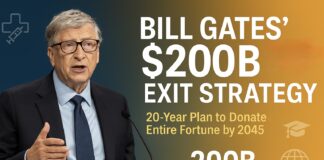 Bill Gates Commits $200B to Philanthropy, Sets 2045 Deadline