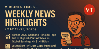 Virginia Times – Weekly News Highlights (May 19–25, 2025)