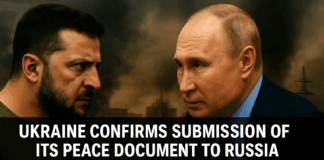 Ukraine Sends Peace Proposal to Russia, Awaits Response Ahead of Potential Ceasefire Talks