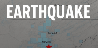 4.1 Magnitude Earthquake Strikes Near Greenback, Tennessee; Shaking Felt Across Region