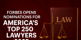 Forbes Opens Nominations for America’s Top 250 Lawyers 2025
