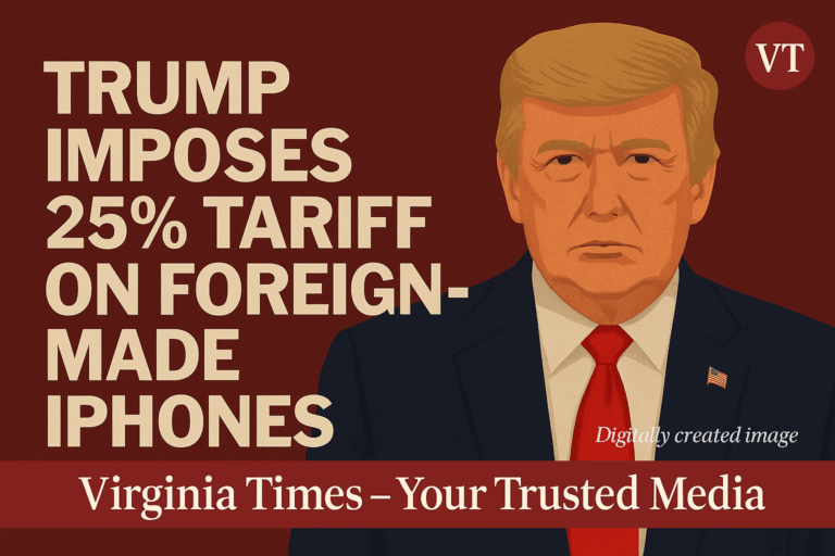 Trump to Apple: Build iPhones in the U.S. or Pay 25% Tariff