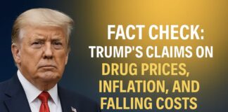 Fact Check: Trump’s Claims on Drug Prices, Inflation, and Falling Costs Don’t Match Economic Reality