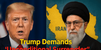 BREAKING: Trump Demands “Unconditional Surrender,” Warns Iran’s Supreme Leader
