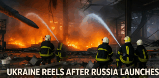 Ukraine Reels After Russia Launches Massive Missile and Drone Barrage Across 10 Regions