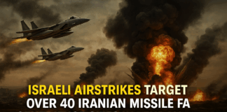 Israeli Airstrikes Target Over 40 Iranian Missile Facilities, Centrifuge Sites in Tehran