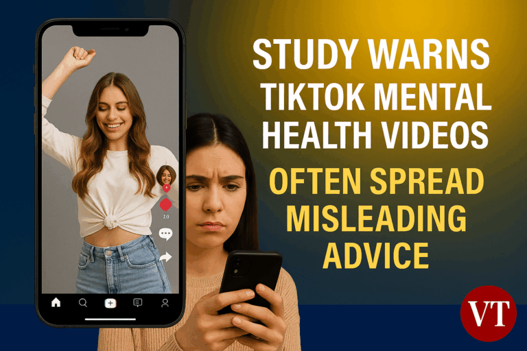 Study Warns TikTok Mental Health Videos Often Spread Misleading Advice