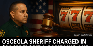 Osceola Sheriff Charged in $21.6M Florida Gambling and Corruption Scheme