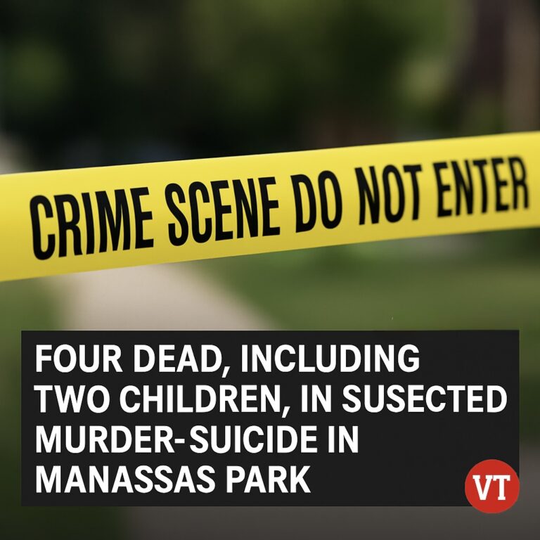 Four Dead, Including Two Children, in Suspected Murder-Suicide in Manassas Park