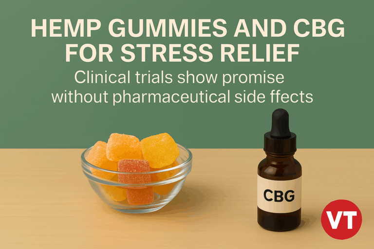 Hemp Gummies and CBG: A Rising Plant-Based Alternative for Stress Relief