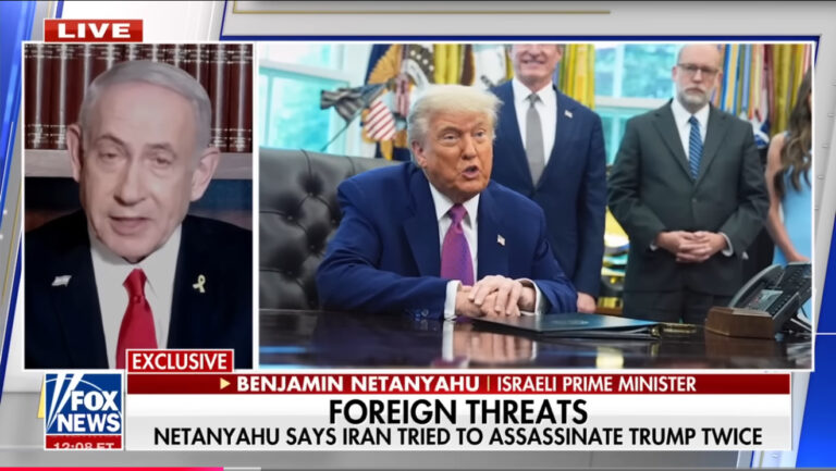 Netanyahu: Iran Plotted to Assassinate Trump, Calls Him “Enemy Number One”