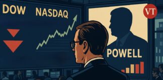 Nasdaq Advances as Dow Slips, Powell Succession and Tariff Deadline in Focus