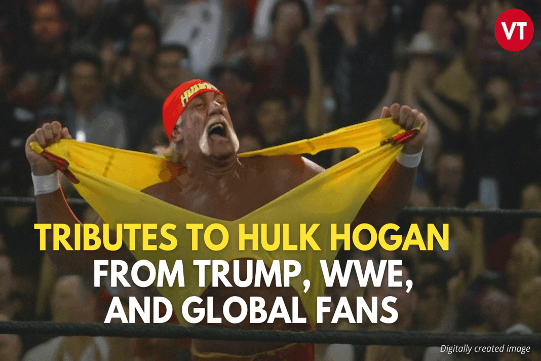 Disclaimer: This image is a digital editorial illustration created for tribute and news commentary. It is not affiliated with or endorsed by WWE or any other rights holder.