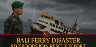 Indonesian Military Deploys 80 Soldiers in Bali Ferry Disaster Search Effort