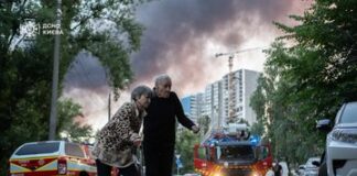 Ukraine Endures Massive Russian Air Attack as Diplomatic Tensions Rise