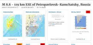 Massive 8.8 Earthquake Strikes Off Russia’s Kamchatka Peninsula, Triggers U.S. Tsunami Alerts