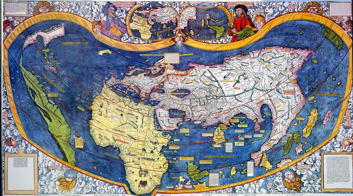 Waldseemüller World Map, 1508 Edition
