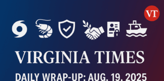 Virginia Times Daily Wrap-Up: Tuesday, August 19, 2025